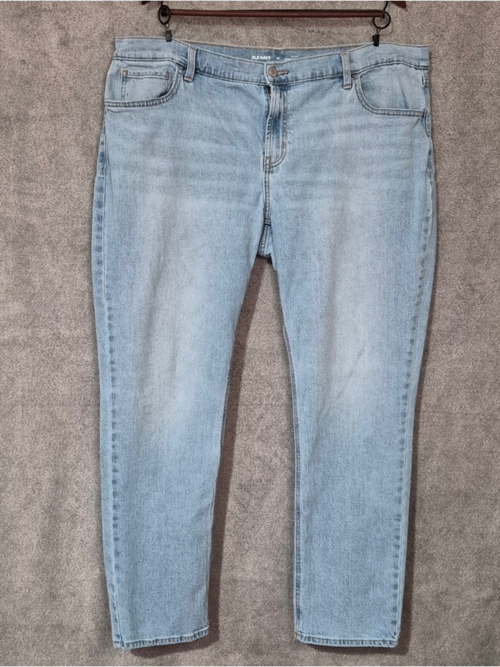 Old Navy Light Wash High-Rise Straight Leg Jeans